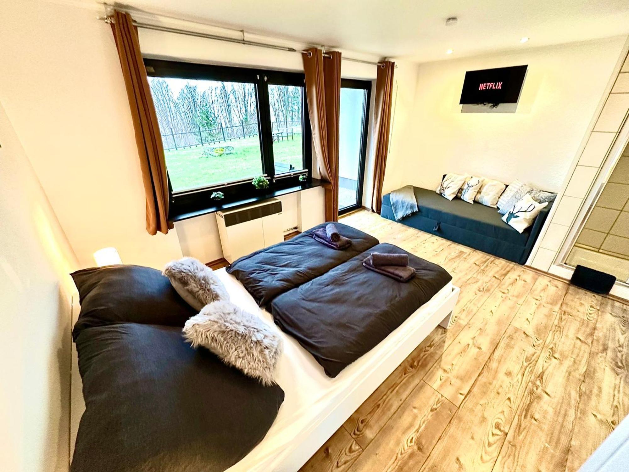 Gemuetliches Alpenblick Berg-Bungalow + Grosser Garten + Netflix! Schöfweg Esterno foto